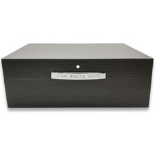 Dunhill The White Spot Humidor Puro Kutusu Gri Meşe 50's
