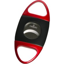 Firebird Siyah-Kırmızı Metal Giyotin Puro Makası Kesici