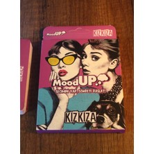 Paganca Moodup Kız Kıza Parti Kart Oyunu Kese Hediyeli | Eğlenceli Soru & Görev Kartları - 40 Kart