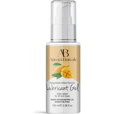724Haz Aurora boreale Mango Aromalı Afrodizyak Kayganlaştırıcı Jel – 100 ML, Su Bazlı & Gıda Aromalı