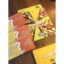 Paganca Moodup Aile Parti Kart Oyunu Kese Hediyeli | Eğlenceli Soru & Görev Kartları - 40 Kart