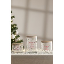 Feyza Design Şık 3'lü Kavanoz Seti 1050CC, 600CC ve 535CC Paketleri