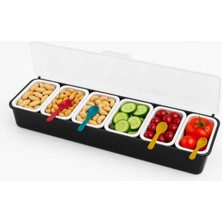 Feyza Design 6'lı Metal Bar Konteyner Seti, Şık ve Pratik Saklama Çözümleri