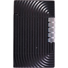 Black Martin Soft Flame Siyah Metal Çakmak