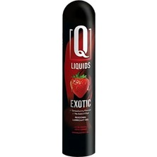724Haz Q‑liquids Exotic Çilek Aromalı Kayganlaştırıcı Jel – 125 ML, Su Bazlı & Doğal Aroma