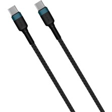 Reiz Xlevel XCC8709 65W 5A Qc 3.0 Hızlı Fast 1.2 Metre Usb-C / Type-C To Usb-C / Type-C Data Şarj Veri Kablosu