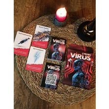 Paganca Virüs Cyborg Strateji Oyun Kartları - Kese Hediyeli 50 Kart