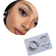 Özgürce Siyah Mıknatıslı Anime Kirpik ve Aksesuar Seti, Şık ve Pratik Kullanımlı