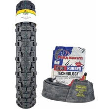 TDT Tyres 120/90-19(460-19) Tt (Tubetype - Iç Lastikli Tip) + Iç Lastik Set