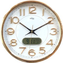 Enarose A55879 Sessiz Duvar Saati – 40 cm Rose