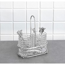 Feyza Design 2'li Kristal Kaşık Takımı, Şık ve Dayanıklı Set