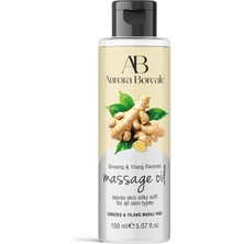 724Haz Aurora boreale Ginseng Aromalı Masaj Yağı – 150 ML, Su Bazlı & Rahatlatıcı Etki