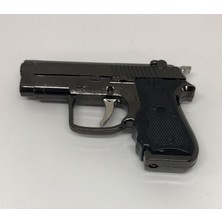 Lebron Mini Metal Tabanca Şeklinde Çakmak