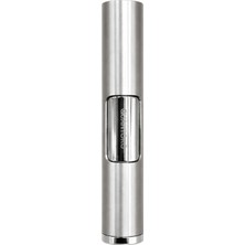 Quantoro Tek Torch Pürmüz Gümüş Metal Puro Çakmağı