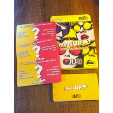 Paganca Moodup Klasik Parti Kart Oyunu Kese Hediyeli | Eğlenceli Soru & Görev Kartları - 40 Kart