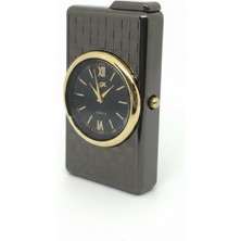 Lebron Saatli Metal Jet Çakmak - Özel Kutu Tasarımlı