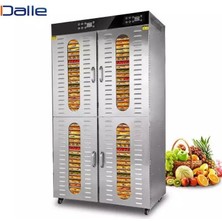 Dalle SS-96H Paslanmaz Çelik Gıda Kurutma Makinesi Çift Katmanlı