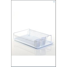 Feyza Design Paslanmaz Mutfak Bulaşık Kurutmalık, Tezgah Üstü Organizer