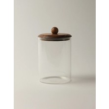 Feyza Design Akasya Cam Kavanoz, Kapaklı, 1150 Ml, Şık ve Fonksiyonel Saklama Çözümü