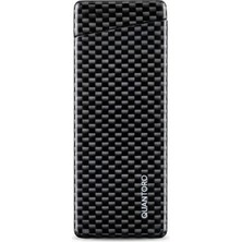 Quantoro Tek Torch Pürmüz Karbon Desenli Metal Puro Çakmağı