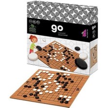 Zeka Go Ahşap ve Akıl Oyunu 5+ Yaş 2 Oyuncu (13X13 Kare)