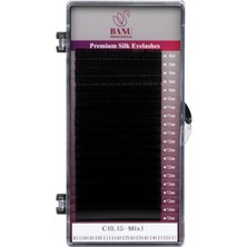 Özgürce Ipek Kirpik Çeşitleri, 8-15MM, Premium Silk, C-0,15, Profesyonel Kalite