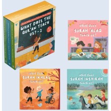Puset Kitap What Does The Qur’an Teach Us?-2 Ingilizce Mini Meal Seti 2 (3 Kitap)