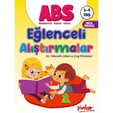 Pinokyo Yayınları Abs 3-4 Yaş Eğlenceli Alıştırmalar