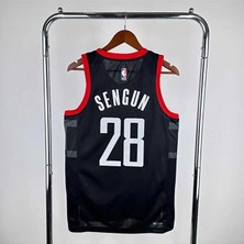 Portego H.o.u.s.t.o.n Rockets 2025 Alperen Şengün Basketbol Forması (Black)