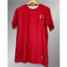 Portego Türkiye Euro 2024 Iç Saha Isimsiz Forması Kırmızı