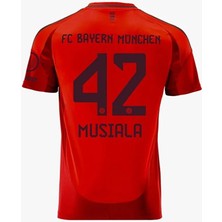 Portego B.a.y.e.r.n/m.ü.n.i.h 2024/25 Yeni Sezon Jamal Musiala Iç Saha Forması (Red)