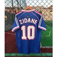 Portego Fransa 98 Dünya Kupası Zinedine Zidane Nostalji Forması