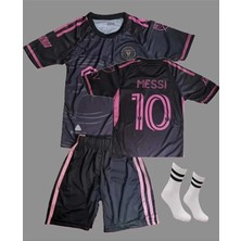Portego Lionel Messi 2023-24 Sezonu Inter M,i,a,m,i, Çocuk Forması 4'lü Set