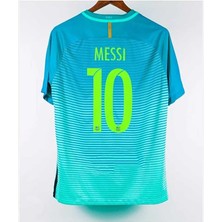Portego Fc. B.a.r.c.e.l.o.n.a 2016/17 Sezonu Lionel Messi Nostalji Forması (Blue)