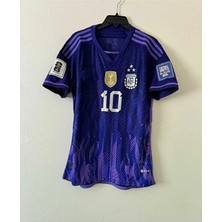 Portego Arjantin 2022 Dünya Kupası Lionel Messi Deplasman Forması