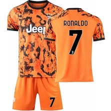 Portego Juventuss 2020/21 Sezonu Cristiano Ronaldo Deplasman Çocuk Forması 4'lü Set