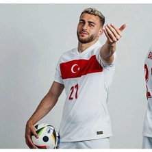 Portego Türkiye Euro 2024 Barış Alper Yılmaz Forması (White)