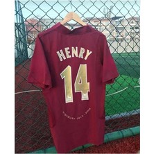 Portego A.r.s.e.n.a.l 2005/06 Sezonu Thierry Henry Özel Nostalji Forması