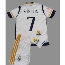 Portego V,i,n,i,c,i,u,s, J,r, 2023-24 Sezonu R,e,a,l, M,a,d,r,i,d, Çocuk Forması 4'lü Set