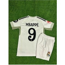 Portego Real Madrid 2025/26 Yeni Sezon Kylian Mbappe Iç Saha Çocuk Forması 2'li Set