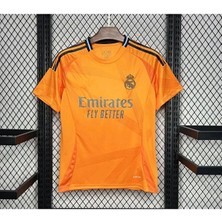 Portego R.e.a.l M.a.d.r.i.d 2024-25 Yeni Sezon Isimsiz Deplasman Forması (Orange)