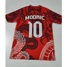 Portego R.madridd 2023/24 Yeni Sezon Luka Modrıc Özel Konsept Forması (Red)