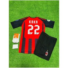 Portego A.c M.i.l.a.n 2007 Sezonu Kaka Leite Nostalji Çocuk Forması 4'lü Set