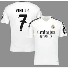 Portego Vinicius Jr. 2024-25 Yeni Sezonu Real Madrid Yetişkin Iç Saha Forması