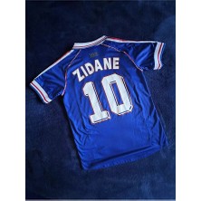 Portego Zinedine Zidane 98 Sezonu Efsane Nostalji Fransa Milli Takım Forması