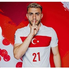 Portego Türkiye Euro 2024 Barış Alper Yılmaz Forması (Beyaz)