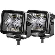 Hella Off-Road LED Lamba 12V-24V 70MM Hareketli Montaj 1fa- 358 176 801