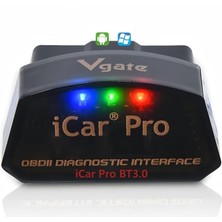 Icar Pro Bluetooth 3.0 Obd2 Kod Okuyucu Obdıı Tarayıcı Tarama Aracı Araba Arıza Kontrolü Motor Işığı Tork Android Için Uyumlu ELM327 Adaptörü ile Uyumlu
