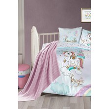 First Choice Magic %100 Pamuk Dijital Baskılı Bebek Nevresim Takımı - Battaniyeli