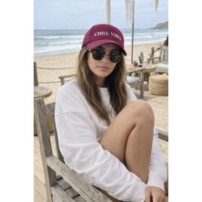 SF Collection Chıll Vıbes Baskılı Unisex Basic Spor Şapka